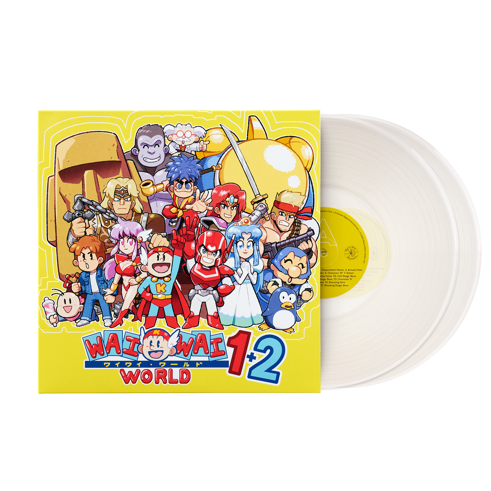 Konami Wai Wai World 1+2 (Original Game Soundtracks) (2xLP Vinyl Recor