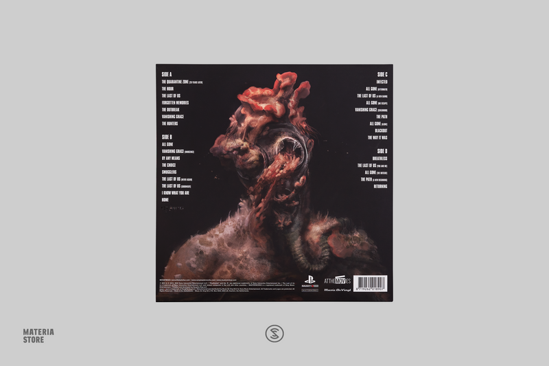 The Last of Us (Video Game Original Soundtrack) - Gustavo Santaolalla (2xLP Vinyl Record) [Silver & Black Marble Variant]